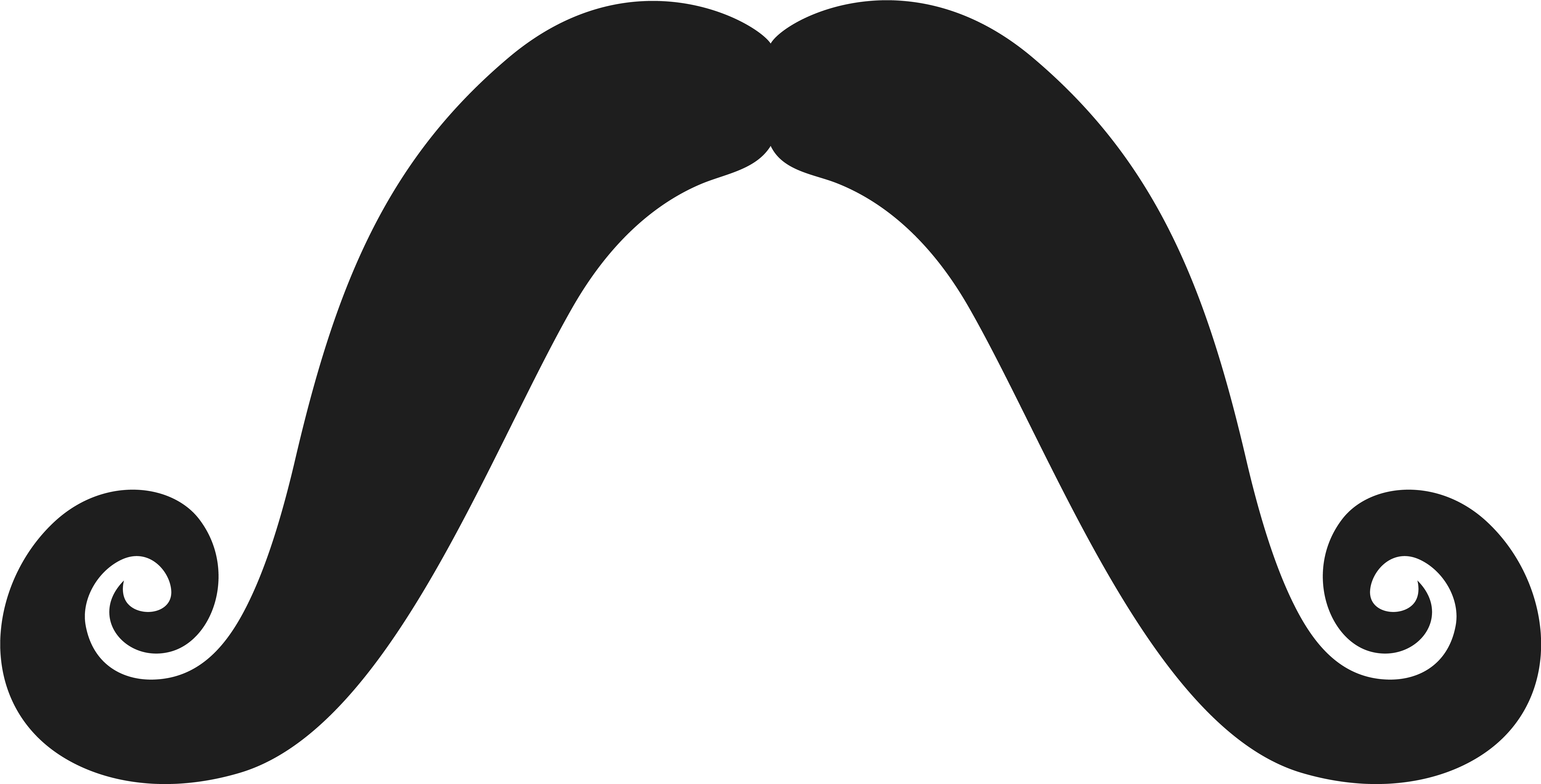 Stache Png Picture Gallery Yopriceville High View - Transparent Background Moustache Logo Png (5931x3117), Png Download