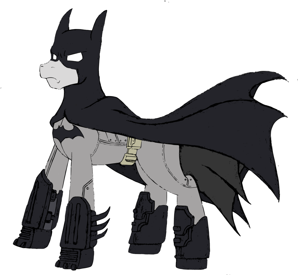 Arkham Asylum, Arkham City, Artist - Batman Ponified (1280x929), Png Download