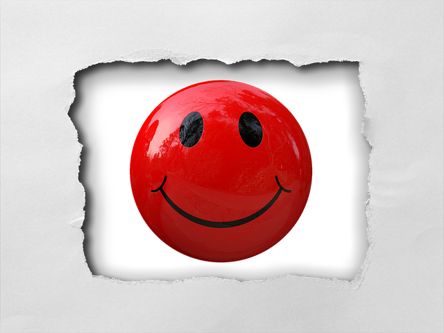 Red Happy Emoji Journal: Take Notes, Write Down Memories (500x375), Png Download