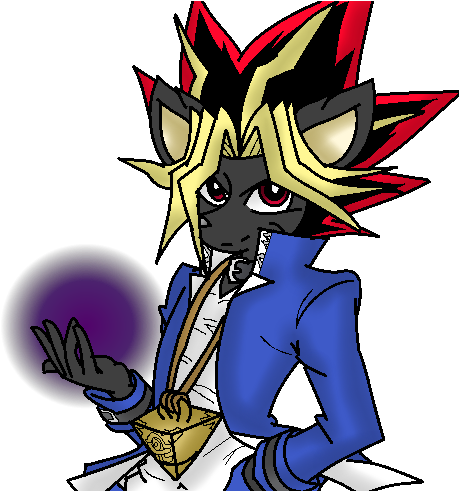 Fresh Yugioh Season 0 Wallpaper Season 0 Yami The Wolf - Yugioh Season 0 (478x490), Png Download