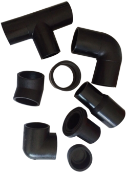 China Pe Plastic End Cap For Hdpe Water Pipe Fittings - Plastic (350x350), Png Download
