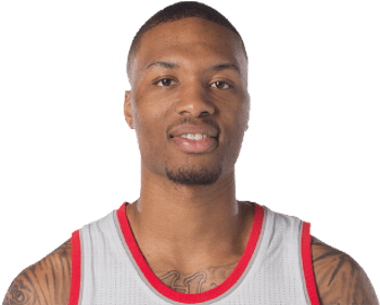 Damian Lillard Face - Top (400x400), Png Download
