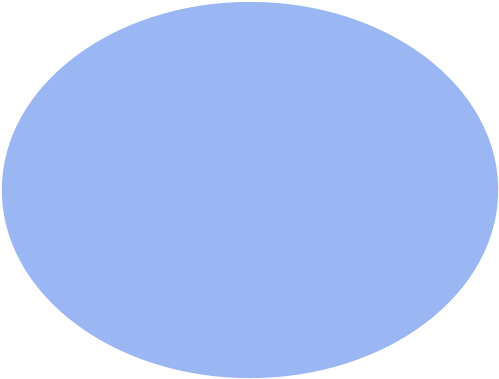 Oval Light Blue Png - Circle (500x500), Png Download