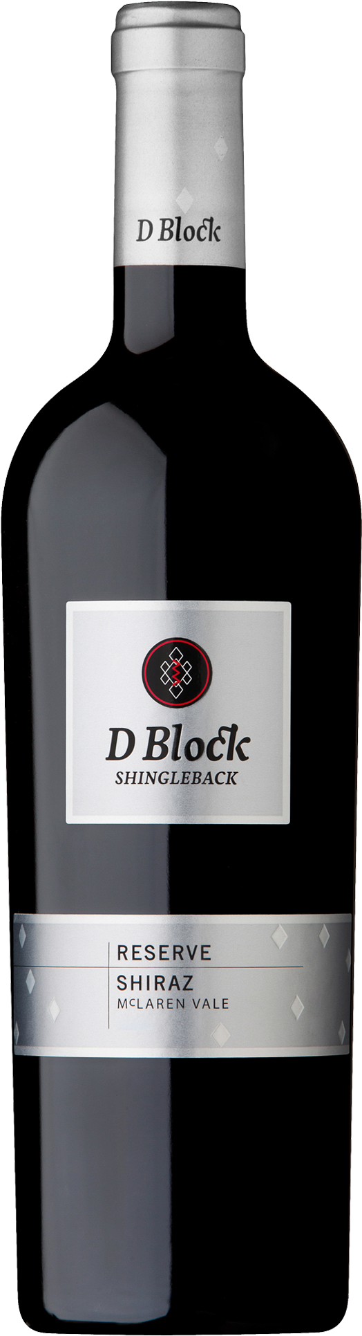 Shingleback D Block Reserve Shiraz - Wine Bottle (1600x2000), Png Download