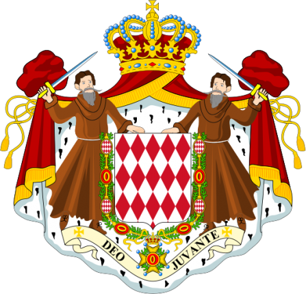 Message From H - Monaco Coat Of Arms (447x430), Png Download