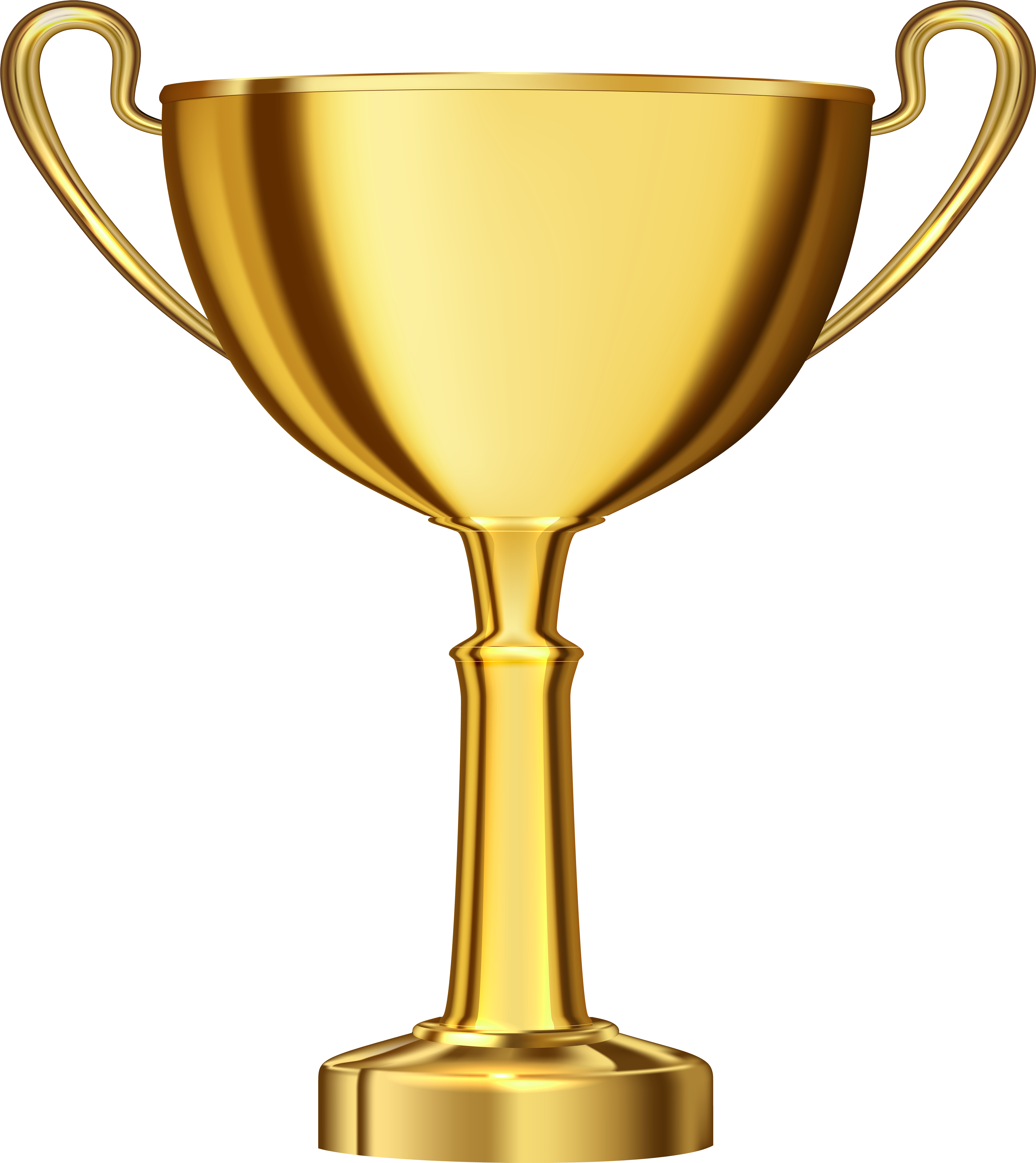 Golden Cup Award Transparent Png Clip Artu200b Gallery - Transparent Trophy Png (5345x6000), Png Download