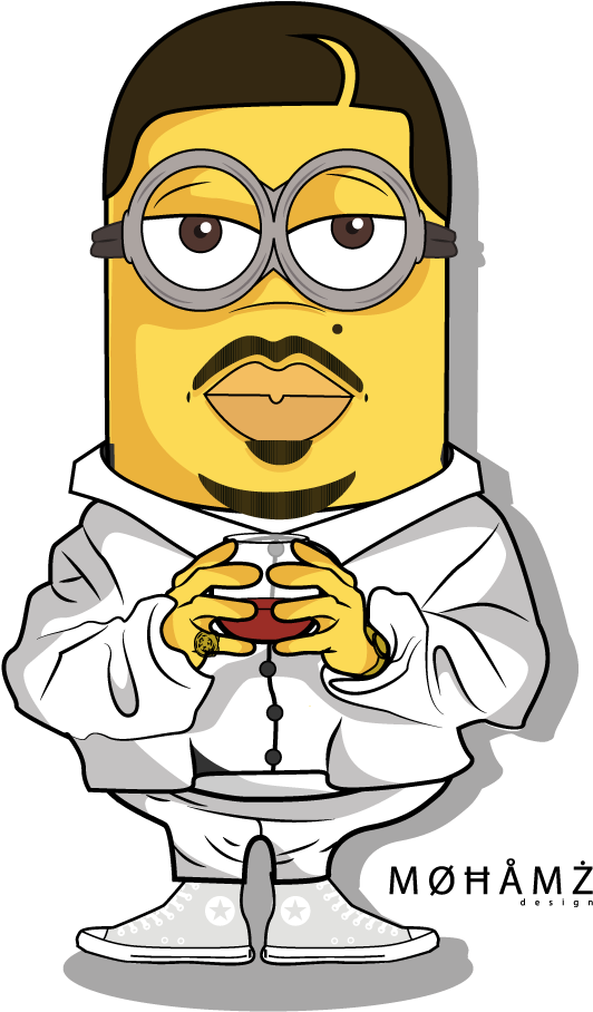 Kanye West - Minion Kanye West (783x1200), Png Download