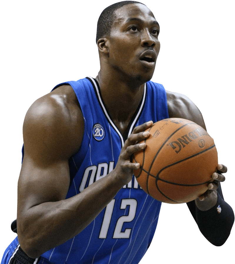 Dwight Howard Shot Png - Dwight Howard Shooting Ball (939x1024), Png Download