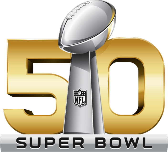 10 Cars Fit For Super Bowl - Super Bowl 50 Logo Transparent (400x363), Png Download