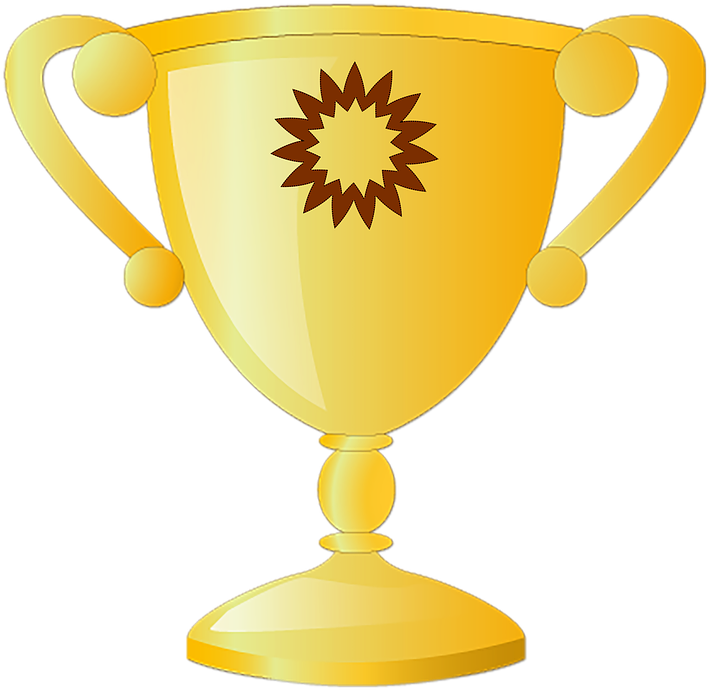 Trophy Clipart Transparent Background - Band Of The Year 2018 Winner (741x720), Png Download