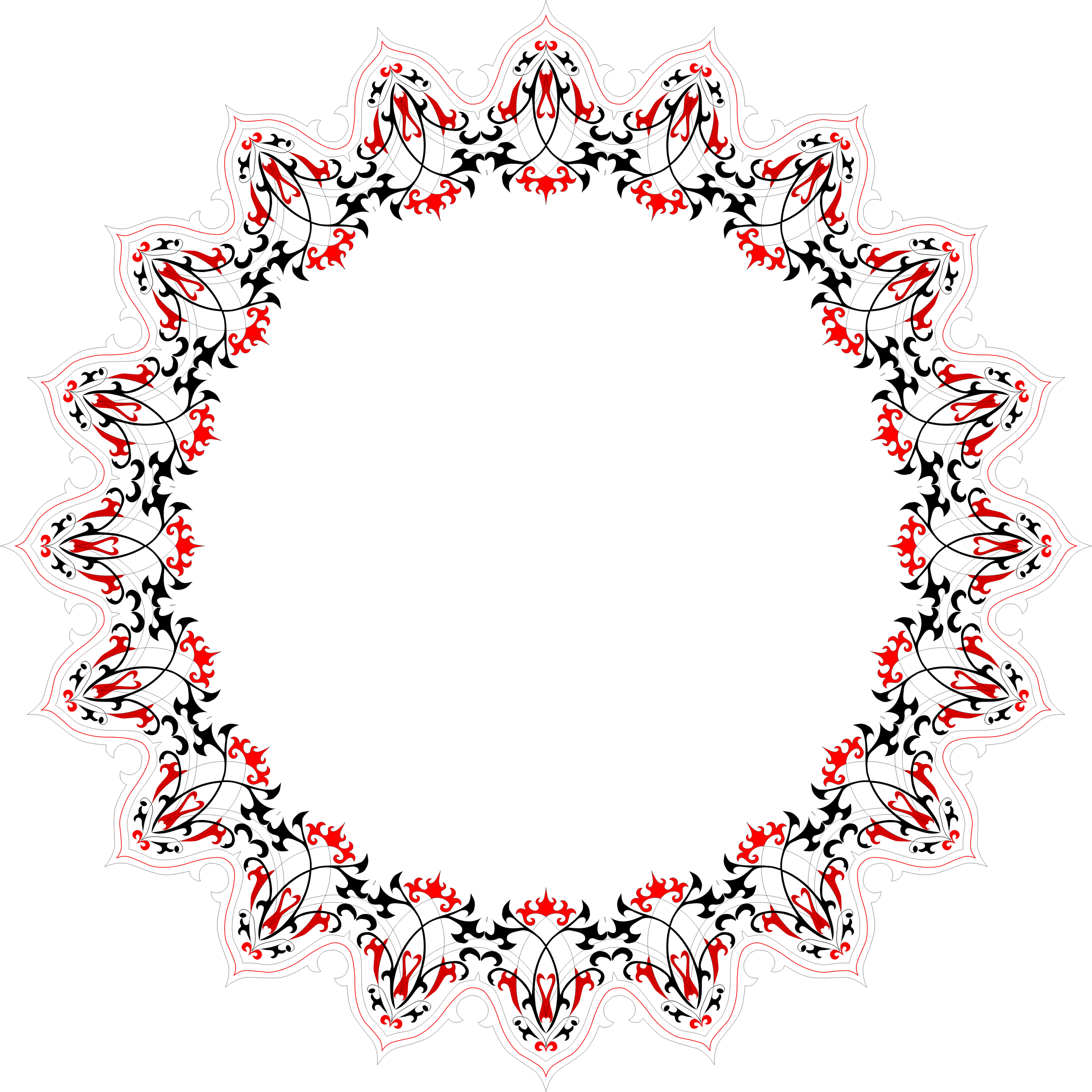 New Border Icons Png Free And Downloads - Vector Graphics (2308x2308), Png Download