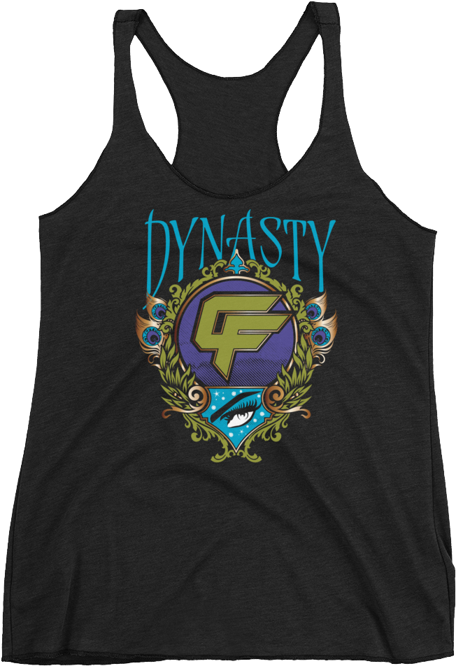 Charlotte Flair "dynasty" Women's Racerback Tank - Clark And Addison - Wrigley Field - Chicago Cubs - (1000x1000), Png Download