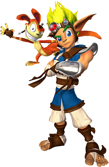 Jak And Daxter - Jak & Daxter: The Precursor Legacy (ps2) (404x592), Png Download