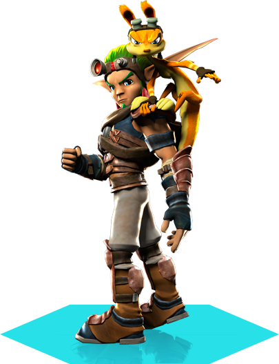 Jak & Daxter - Jak And Daxter Transparent (405x528), Png Download