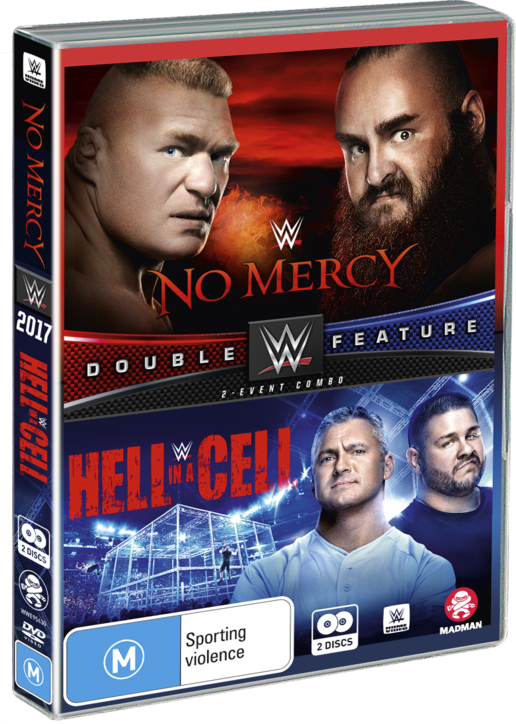 No Mercy/hell In A Cell 2017 Double Feature - Wwe:no Mercy/hell In A Cell 2017 (dvd) (516x724), Png Download