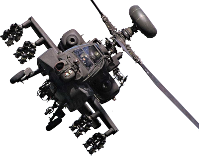 Ah 64 Apache (400x314), Png Download
