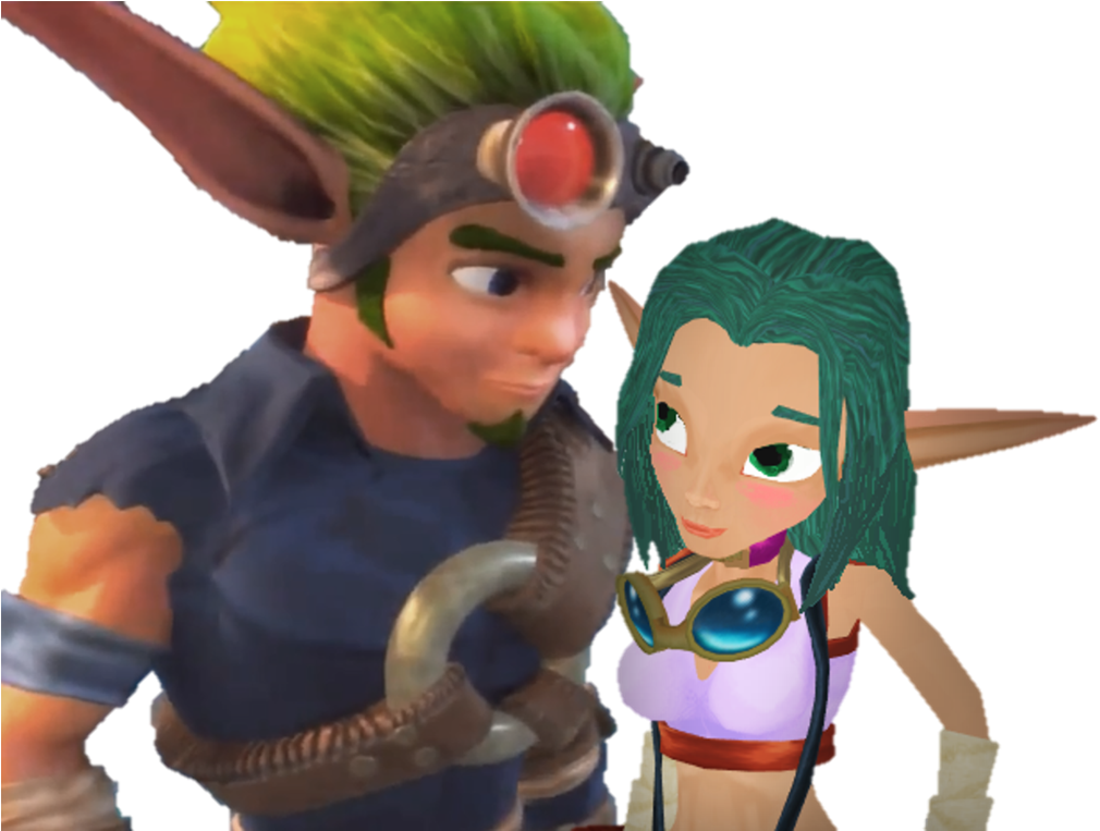Jak And Daxter Images Jak And Keira Hagai Renders Hd - Jak And Daxter (1024x762), Png Download