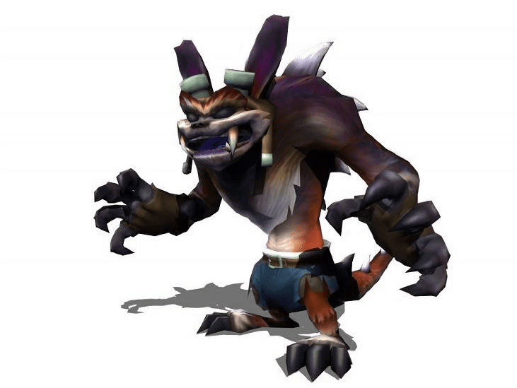 Jak And Daxter Dark Daxter (730x568), Png Download