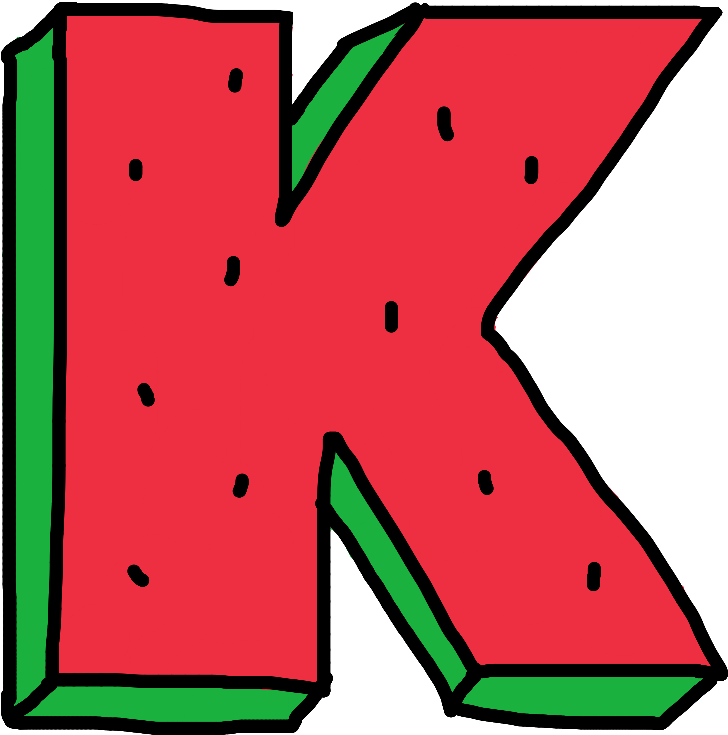 K Sticker Zumiez Of Oddfuture Letter Freetoedit - Sticker (1024x1024), Png Download