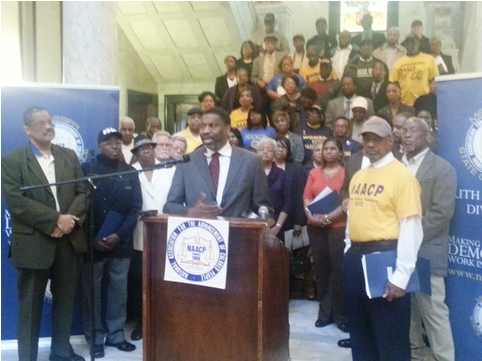 Naacp President Derrick Johnson - Official (640x360), Png Download