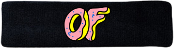 Odd Future - Headband - 92-5052036 - Custom Heat Pressed - Odd Future Doughnut Sweatshirt - Ofwgkta Tyler The (428x400), Png Download