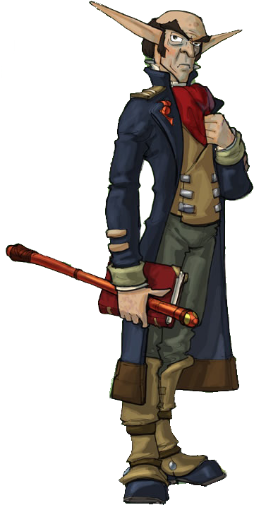 Click To Edit - Jak 3 Baron Praxis (371x737), Png Download
