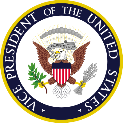 Seal Of The Vice President Of The United States - Us Embassy Baghdad Logo (400x400), Png Download