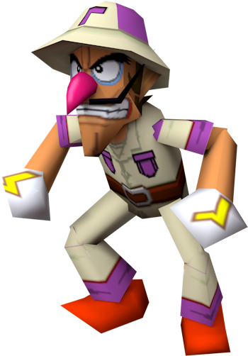 Download Zip Archive - Waluigi (750x650), Png Download