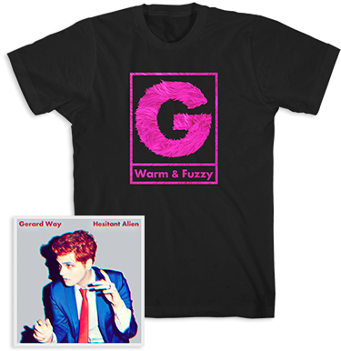 Gerard Way - Hesitant Alien - Gerard Way Hesitant Alien Logo (423x397), Png Download