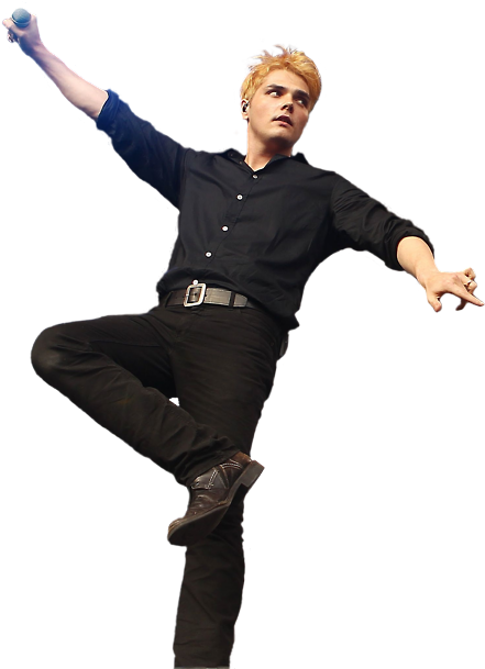 Gerard Way - F0rest (500x640), Png Download