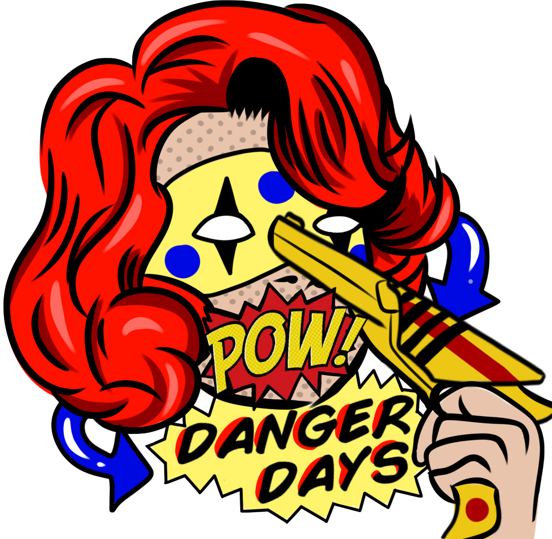 Danger Days Curly Hair Gee, Sticker - Danger Days: The True Lives Of The Fabulous Killjoys (1089x1062), Png Download