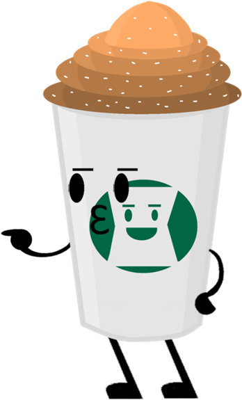Pumpkin Spice Latte Pose By Plasmaempire - Pumpkin Spice Latte Clipart Png (359x586), Png Download