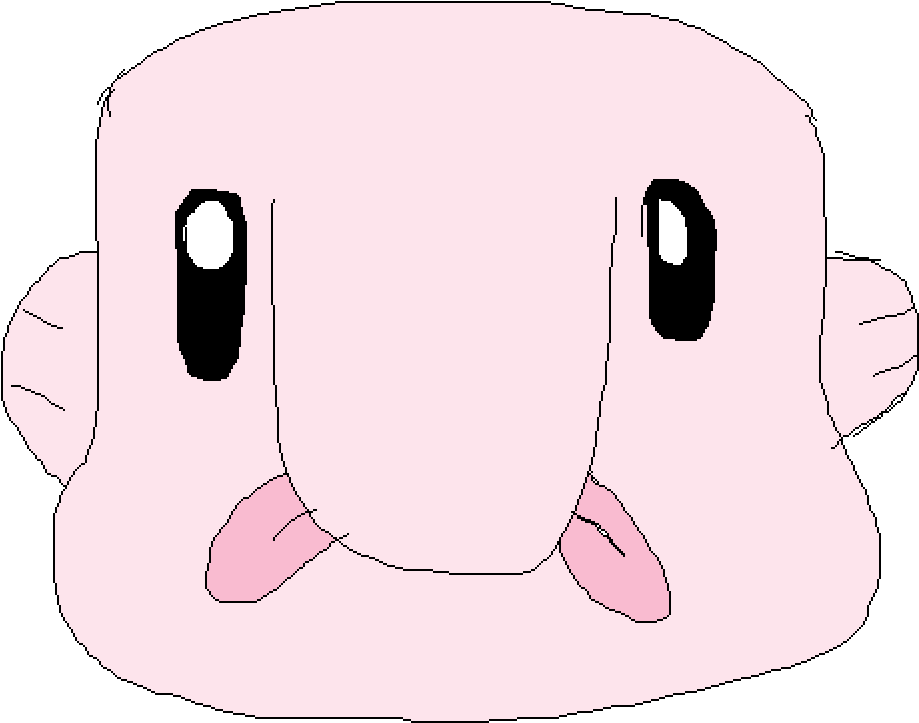 A Beautiful Blobfish - Blobfish (1000x1000), Png Download