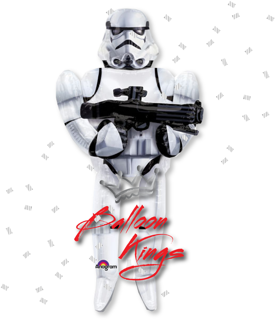 Storm Trooper Airwalker - Star Wars Stormtrooper Airwalker Balloon (1280x1280), Png Download