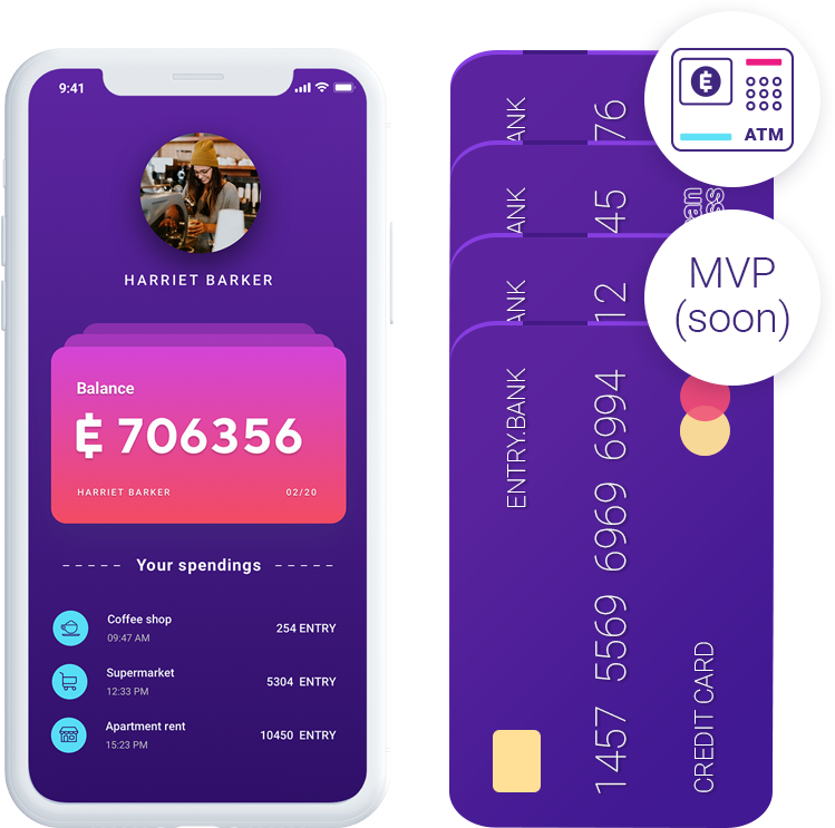 Entrymoney - Mobile Phone (749x743), Png Download