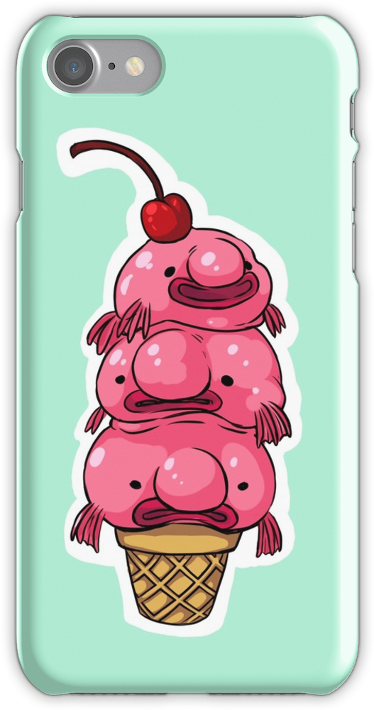 Blobfish Sweeties Iphone 7 Snap Case - Blobfish Phone Case Iphone 7 (750x1000), Png Download