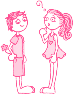 I Love You Purpose Cartoon Pink, Abstract, Background, - Friendship Day Pic 1080p (360x360), Png Download