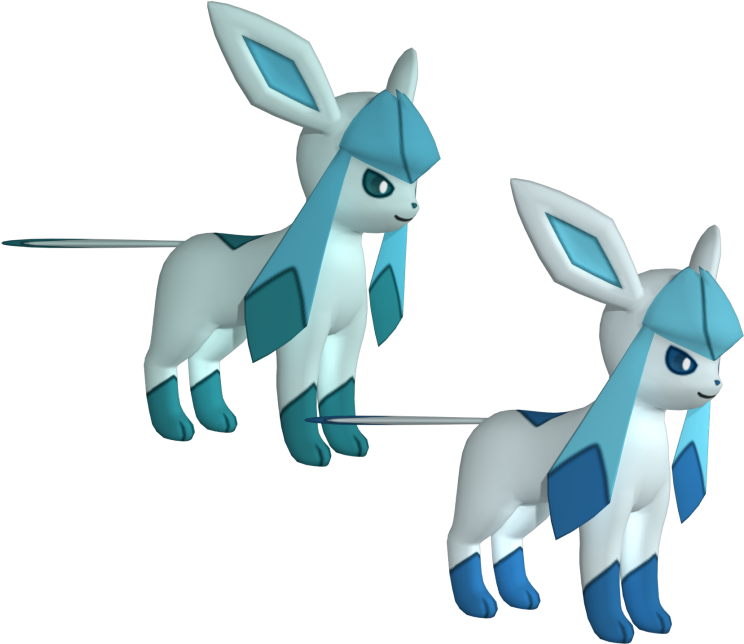 Download Zip Archive - Glaceon Pokemon (750x650), Png Download
