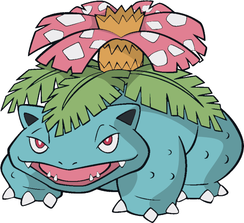 4,098 Views - Venusaur Dream World (827x768), Png Download