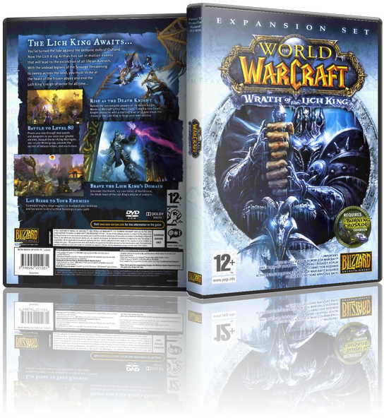 World Of Warcraft - World Of Warcraft Wrath Of The Lich King (600x600), Png Download