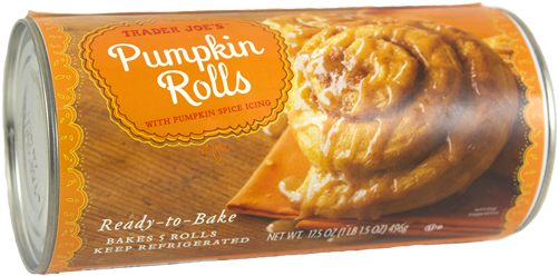 Trader Joe's Pumpkin Rolls (500x350), Png Download