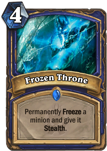 Lock That Pesky Lich King Away For Good - Hearthstone Un Goro Cards (400x543), Png Download