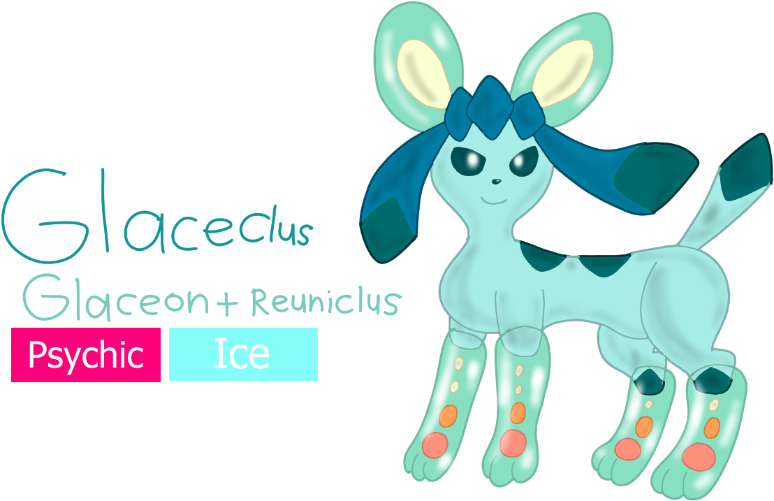 After A Break - Glaceon (1246x736), Png Download