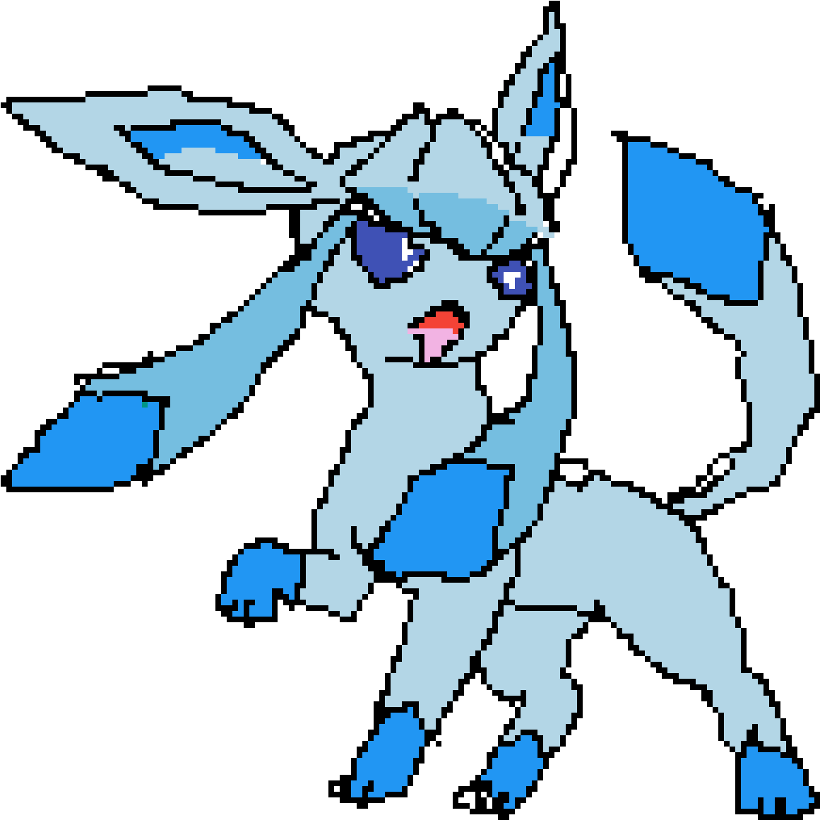 Glaceon - Pokémon (1200x1200), Png Download