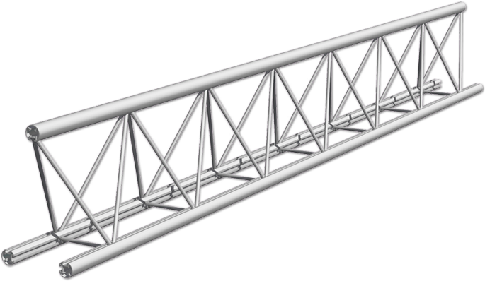 3-cord Truss - Vierendeel Bridge (700x400), Png Download