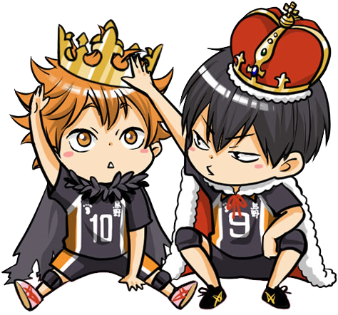 Haikyuu Fond D'écran With Animé Entitled - Haikyuu Chibi (483x462), Png Download