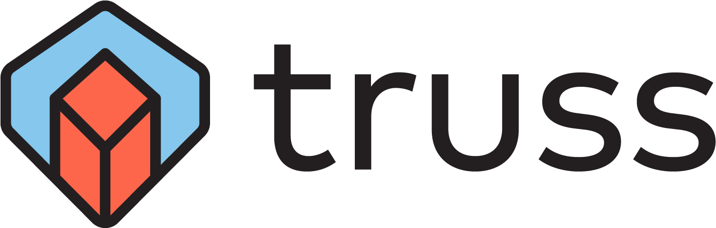 Truss Logo Horizontal Positive - Truss Logo (1500x500), Png Download