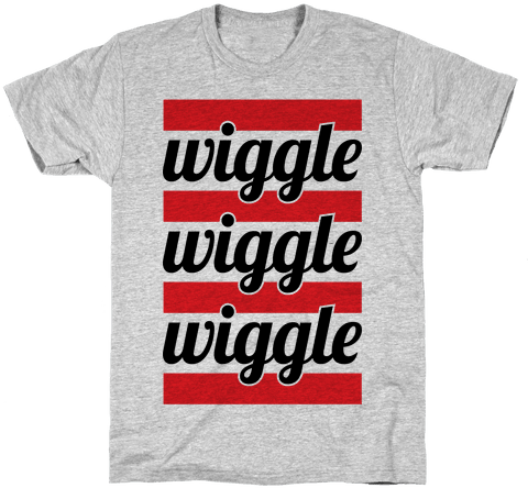 Wiggle Wiggle Wiggle Mens T-shirt - Hunger Games Shirt (484x484), Png Download
