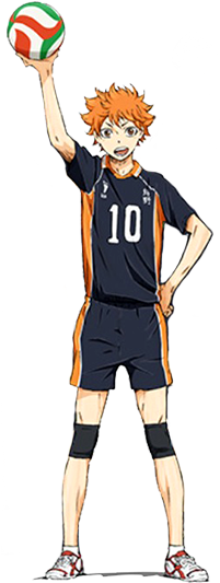 Image Source - Hinata Shoyo Haikyuu (300x550), Png Download