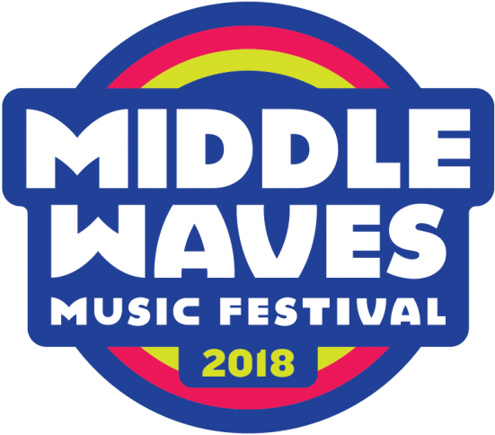 Fort Wayne, Ind - Middle Waves 2018 Lineup (642x642), Png Download